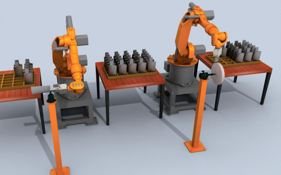 KUKA Robotic Polishing Implementation