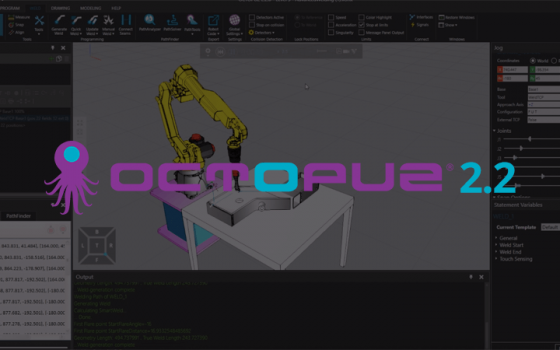 OCTOPUZ 2.2 makes programming industrial robots even simpler